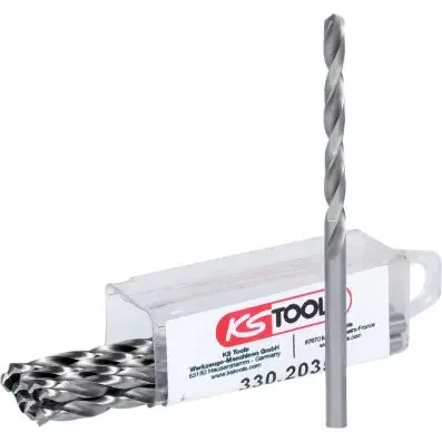 HSS-G twist drill, pack of 10, 3,5mm 