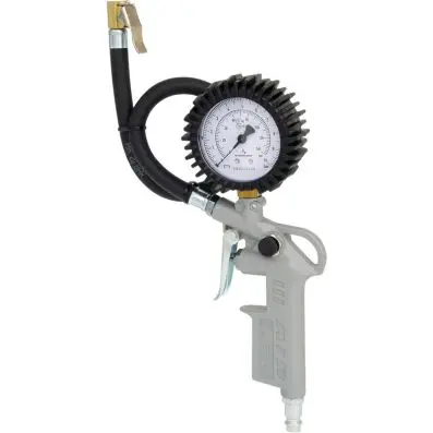 Calibrated tyre filling gauge, 0-10 bar 