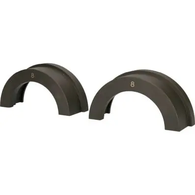 Pair of bearing brushes Ø 118 mm 