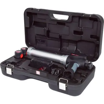 Cordless cartridge gun 400 ml with 2 bat teries and 1 charger 