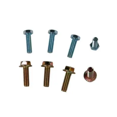 End bracket screw set, 8 pcs 