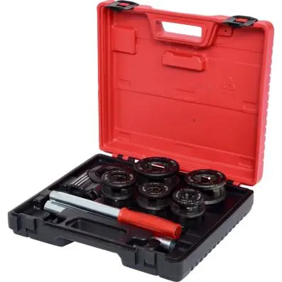 Threading tool kit, 8 pcs, 3/8"-1.1/4" 