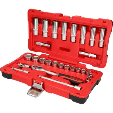 3/8" Socket set, 27 pcs 