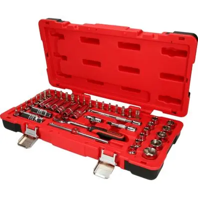 3/8" CHROMEplus Socket set, 46 pcs 