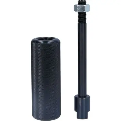 Guide rod with impact weight 