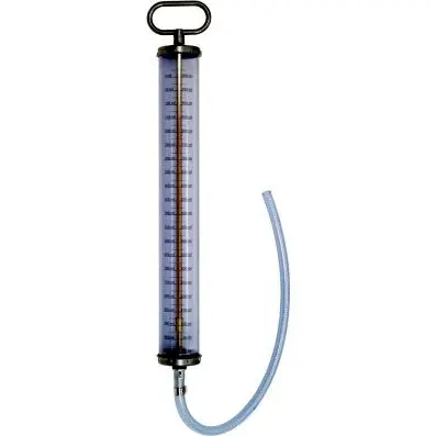 Dispense hand pump PVC, 1 litre with tub e 