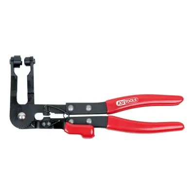 Hose clamp pliers, angled 