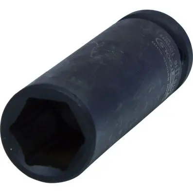 1/2" Hexagon impact socket, deep, 16mm 