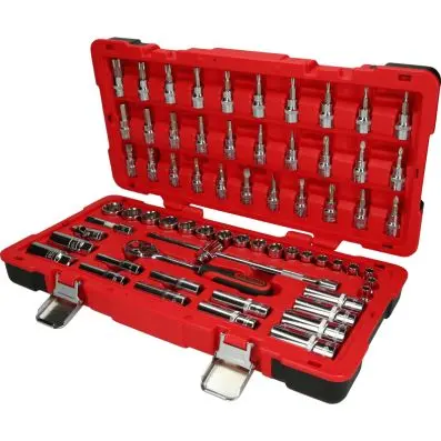 3/8" CHROMEplus Socket set, 66 pcs 