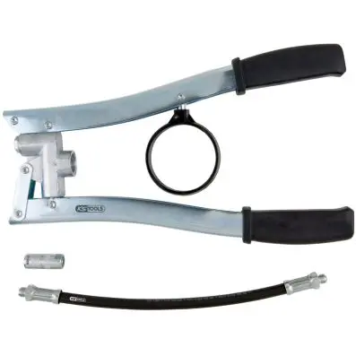 Two-hand grease gun 