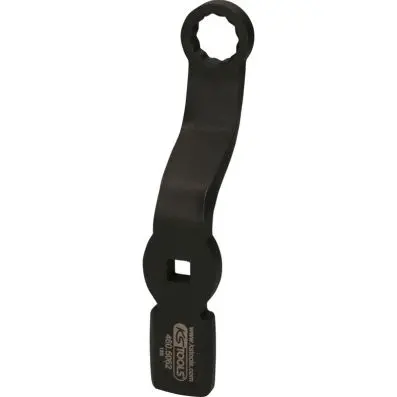 1/2" impact 12-sided wrench with 2 impac t surfaces, 24mm 