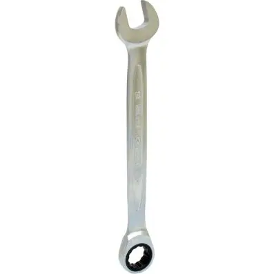 GEARplus Combination ratchet spanner, 18 mm 
