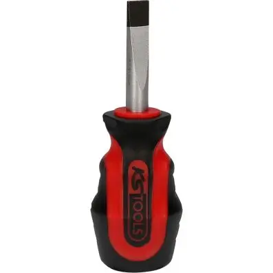ERGOTORQUEplus screwdriver for slotted s crews, 8mm, stubby 