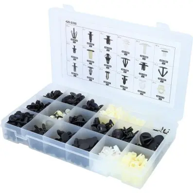 Trim Clips Assortment-Honda, 418 pcs 