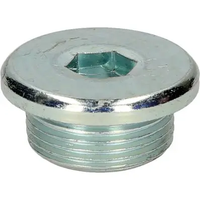 Oil sump drain plug, internal hexagon 10 mm, M24x1,5x9mm, pack of 25 