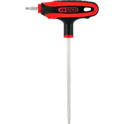 T-handle Torx tamperproof key wrench, TB 15 