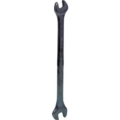 CHROMEplus Double open ended spanner, 6x 7mm 