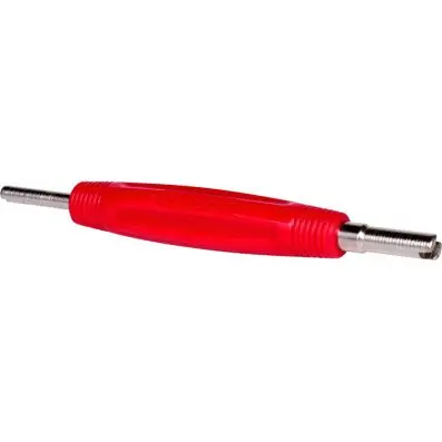 Tyre valve screwdriver, car and transpor ter 
