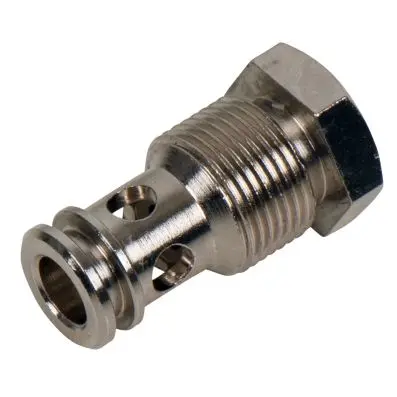 Closing nut valve 