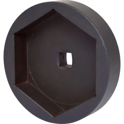 1" Axle nut socket, 6 point, short, 160m m 