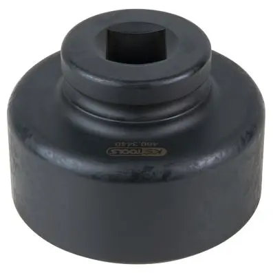 1" axle nut socket, 8 point, short, 95 m m 