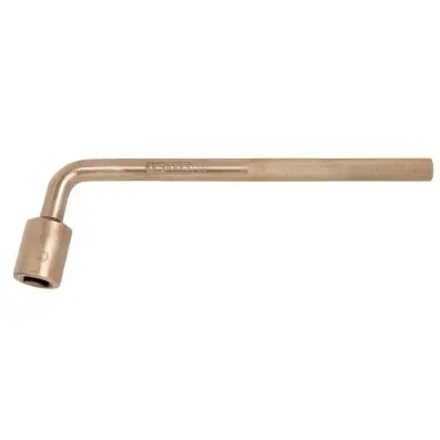 BRONZEplus Square socket spanner angled 10 mm 