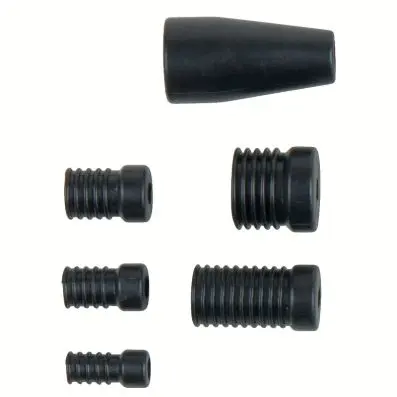 Adaptor set, 6 pcs, Ø 8-10-12-14-18 mm a nd cone adaptor 