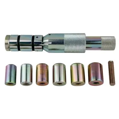 Clutch centering tool set with centering sleeves, 9 pcs Ø24,0-36,0mm 
