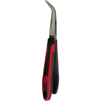 SlimPOWER long nosed pliers, curved, 210 mm 
