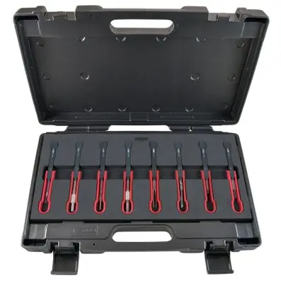 HGV terminal extractor tool set for the most popular connections, 8 pcs 