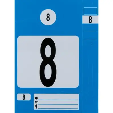 Key chain set, blue, pack of 300 