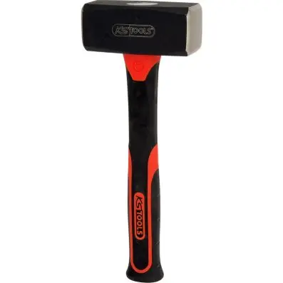 Club hammer, fiberglas handle, 1500g 
