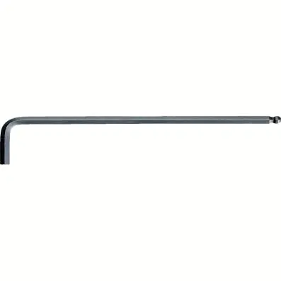 Ball ended hexagon key wrench, extra lon g, 6mm 