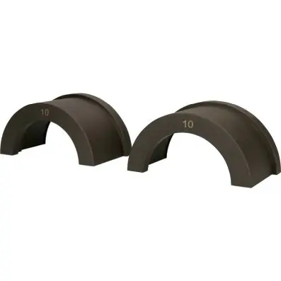 Pair of bearing brushes Ø 122 mm 