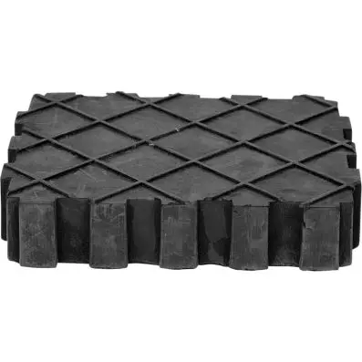 Universal rubber mat for lifting platfor m 155x125x35 mm 