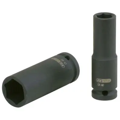 1/2" Hexagon impact socket, deep, 33mm 