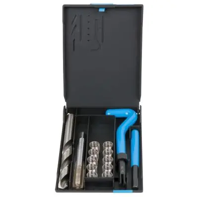 Stainless steel thread repair set M12x1x 17mm, 14 pcs 