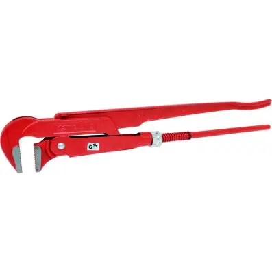 Pipe wrench 90° angled, 2" 