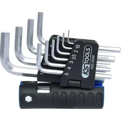 3 in 1 Hexagon key wrench set,10 pcs sho rt 