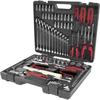 1/4”-1/2” CHROMEplus® Universal tool kit set, 97 pcs. 