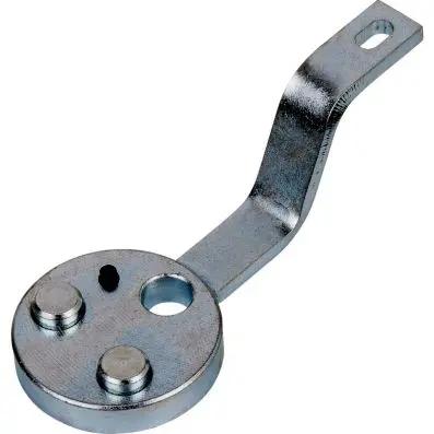 Crank shaft chain wheel holding tool 