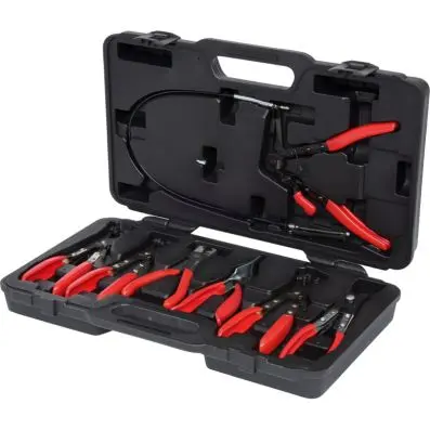 Hose clamp pliers set, 7 pcs 