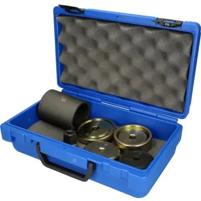 Silent bearing tool set for BMW rear axl e, 8 pcs 