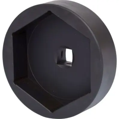1" Axle nut socket, 6 point, short, 130m m 