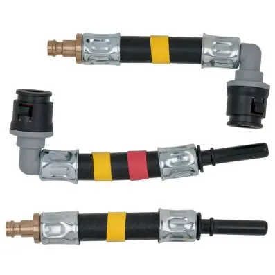 Adaptor set 3 part SAE 8 x 30 mm (yellow ) 
