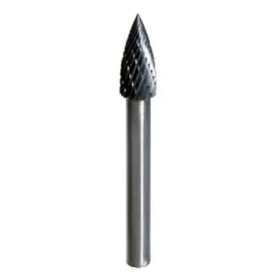 Hard metal pointed arch rotary burr form G, 8mm 