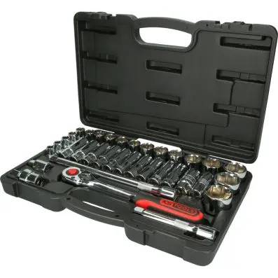 1/2" CHROMEplus Socket set, 35 pcs 
