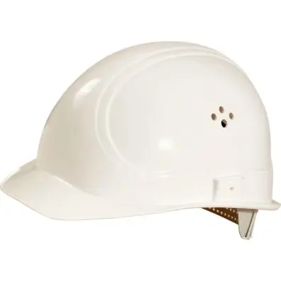 Protective hard hat, white 