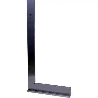 Square with stock DIN 875/2, 400mm 