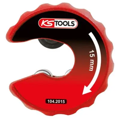 Ratchet pipe cutter for copper pipes, 15 mm 